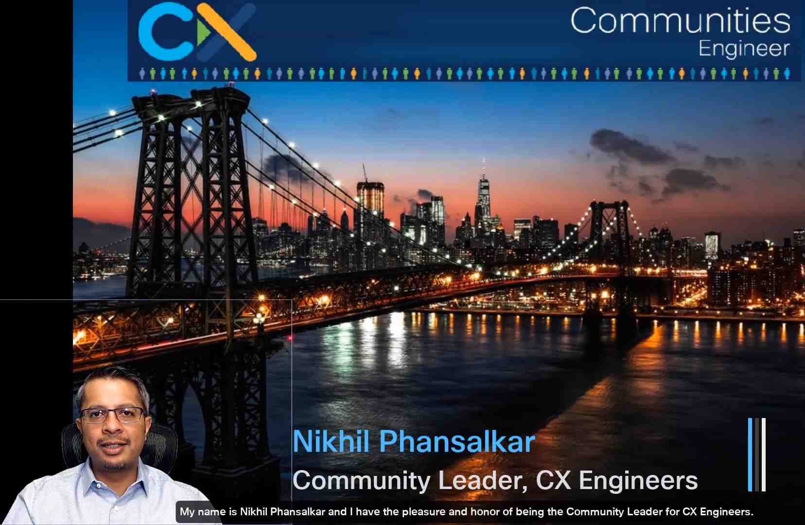 CX Engineer Communities Introduction